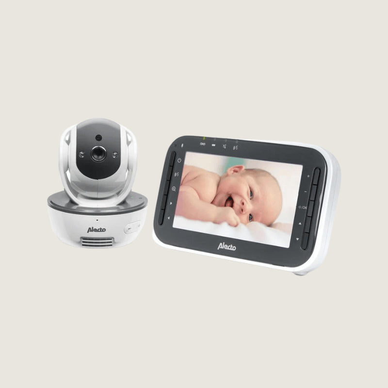 alecto babyfoon met groot bereik met draaibare camera - Tiny Library