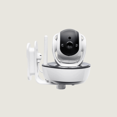 alecto babyfoon met groot bereik met draaibare camera - Tiny Library