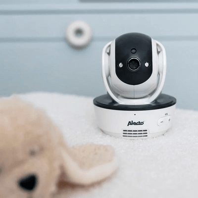 alecto babyfoon met groot bereik met draaibare camera - Tiny Library
