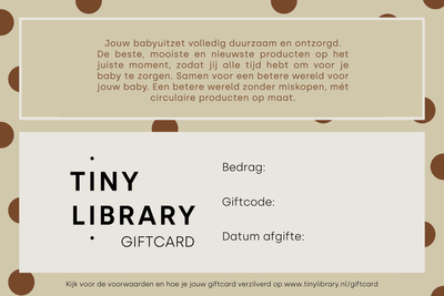 tiny library giftcard - Tiny Library