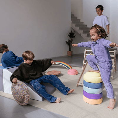 jindl speelmat foam speelset voor kinderen van 8 (120×240) - Tiny Library