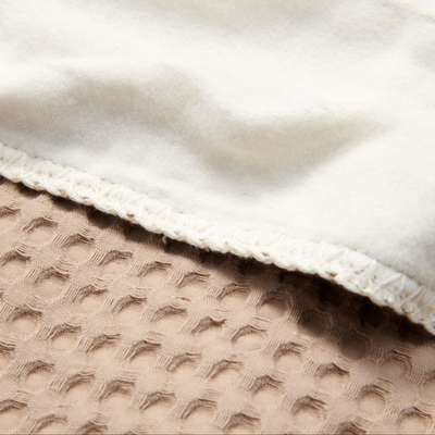 Koeka Wiegdeken Cotton Fleece Wafel Amsterdam Cafe Tiny Library