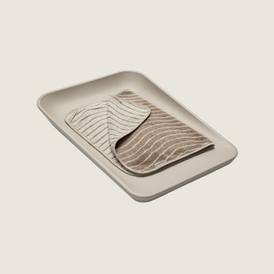 leander aankleed mat topper - Tiny Library