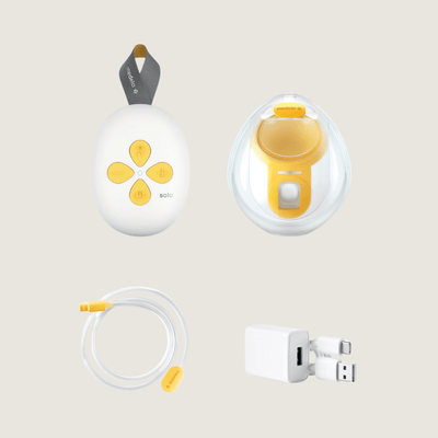 medela solo hands-free elektrische borstkolf (enkel) - Tiny Library