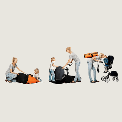 stokke prampack reistas voor kinderwagen - Tiny Library