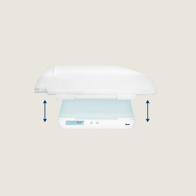 alecto babyweegschaal met lengte-meter - Tiny Library