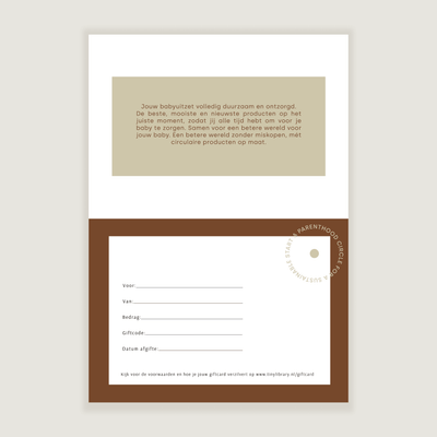 tiny library giftcard - Tiny Library