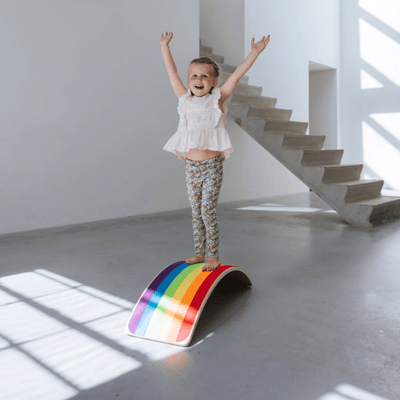 jindl houten balance board - Tiny Library