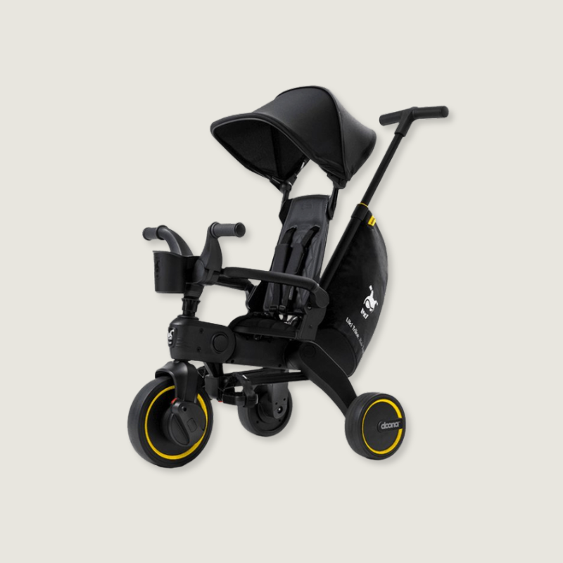 【美品】LIKI trike プレミアム S5特別仕様 ブラック Doona Liki Trike S5 tricycle - Special edition – Tiny Library
