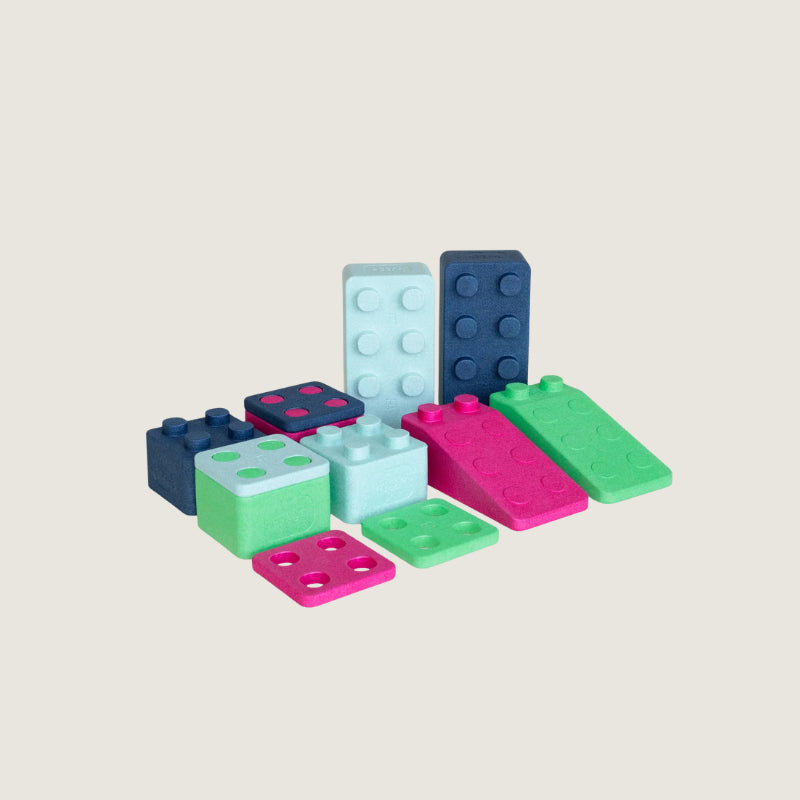 bygge farvespil 12-delige startspeelset voor kinderen voor kinderen - Tiny Library