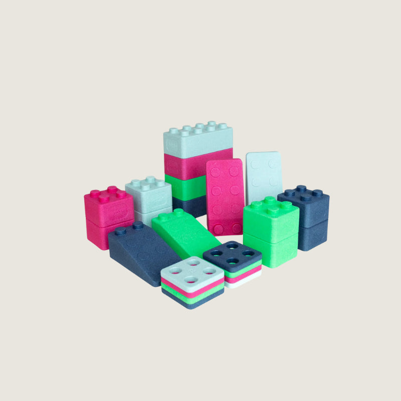 bygge kreativfyr 24-delige speelset voor kinderen - Tiny Library