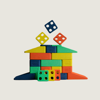 bygge kreativfyr 24-delige speelset voor kinderen - Tiny Library