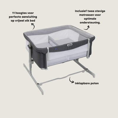 Chicco Next2Me twins cosleeper Tiny Library usps