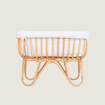 Childhome - Rotan wieg inclusief matras - Tiny Library