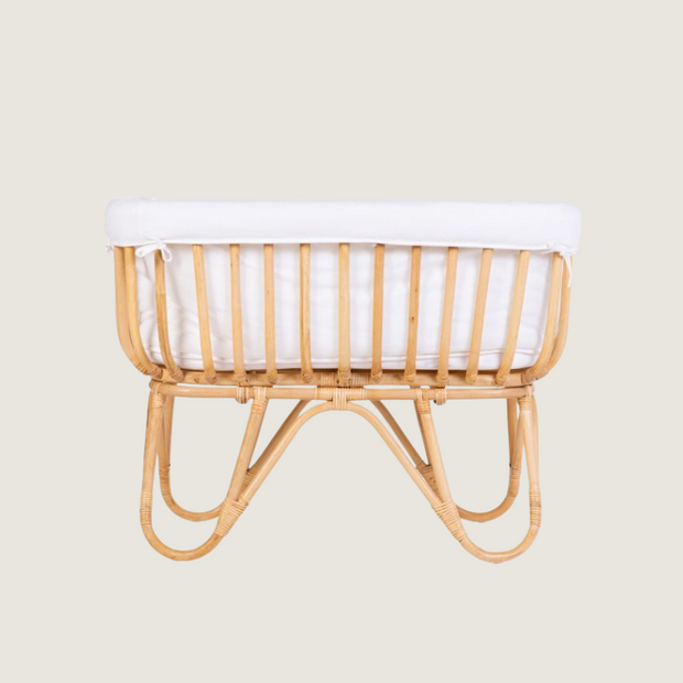 Childhome - Rotan wieg inclusief matras - Tiny Library