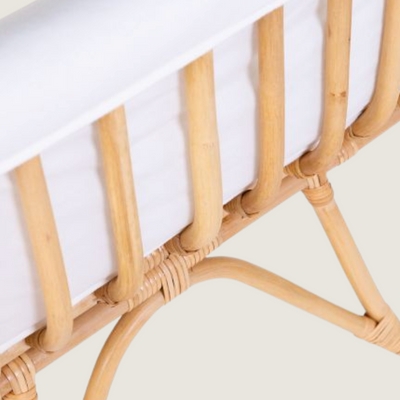 Childhome - Rotan wieg inclusief matras - Tiny Library
