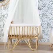 Childhome - Rotan wieg inclusief matras - Tiny Library