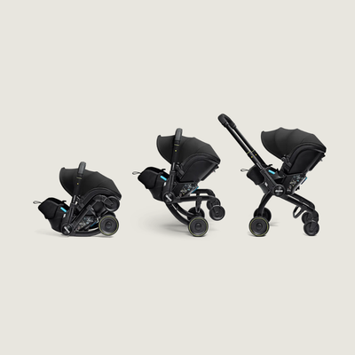 Doona X autostoel & kinderwagen Black -Tiny Library