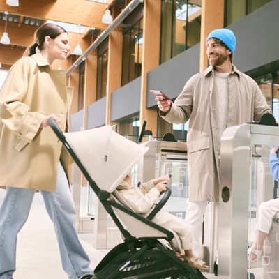 Easywalker Rockey S Bright Taupe Tiny Library