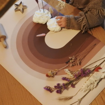 Eeveve Bureaumat/XXL PLace mat - Tiny Library