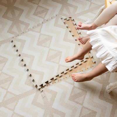 Eeveve Kilim Speelmat - Sand - Tiny Library