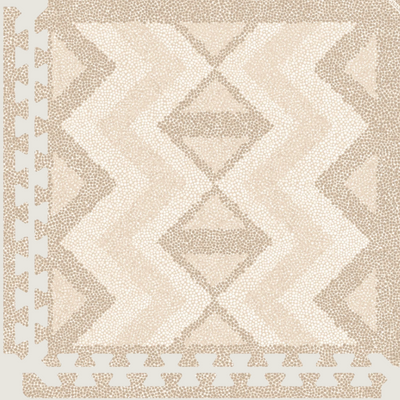 Eeveve Kilim Speelmat - Sand - Tiny Library
