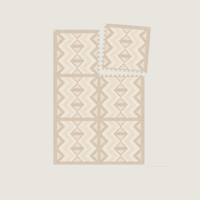 Eeveve Kilim Speelmat - Sand - Tiny Library