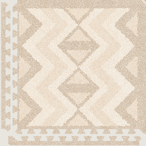 Eeveve Kilim Speelmat - Sand - Tiny Library
