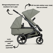 Joolz Kinderwagen Geo3 Duo Sage Green Tiny Library