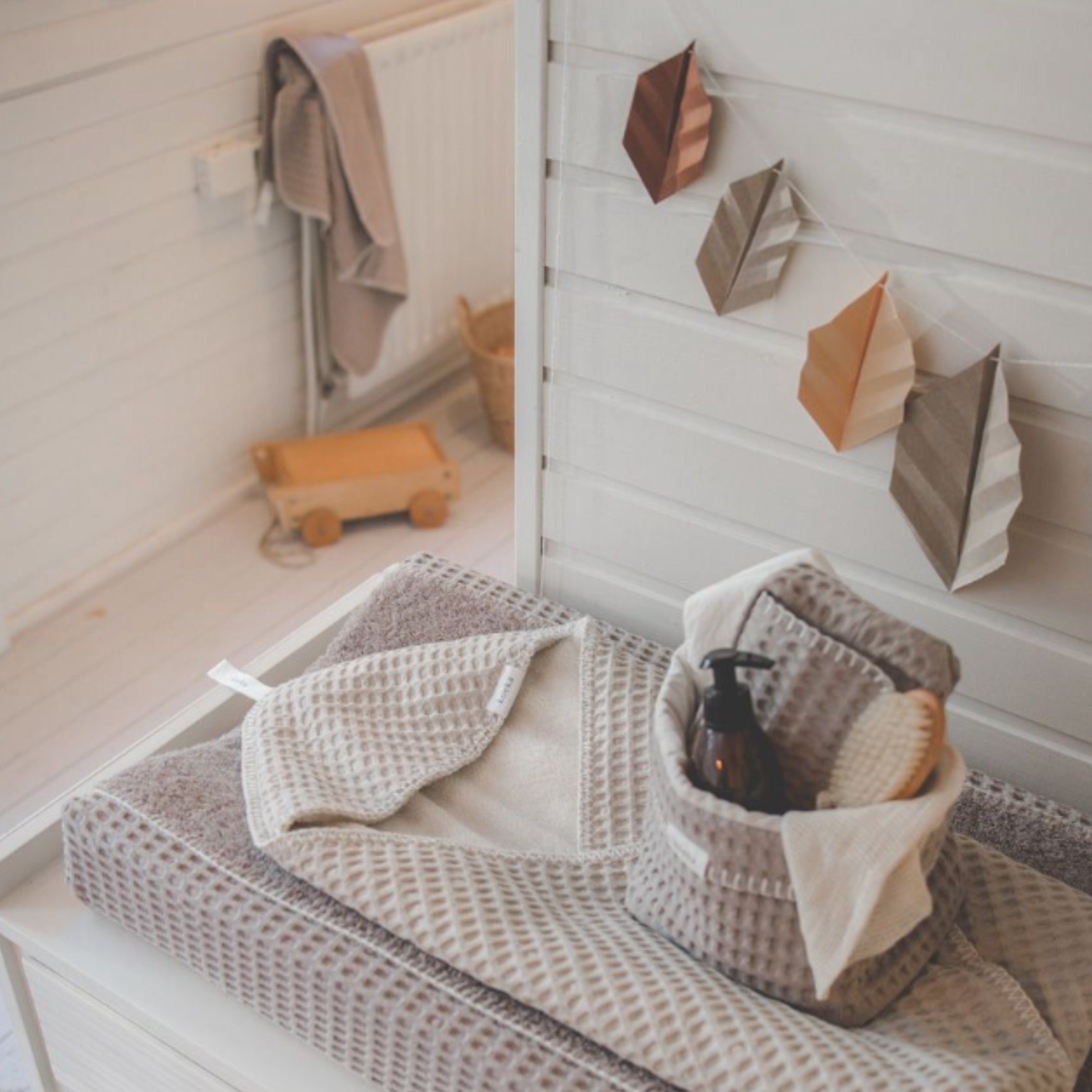 Koeka Omslagdoek Teddy Oslo Sand - Tiny Library