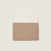 Koeka Wiegdeken Cotton Fleece Wafel Amsterdam Cafe Tiny Library 