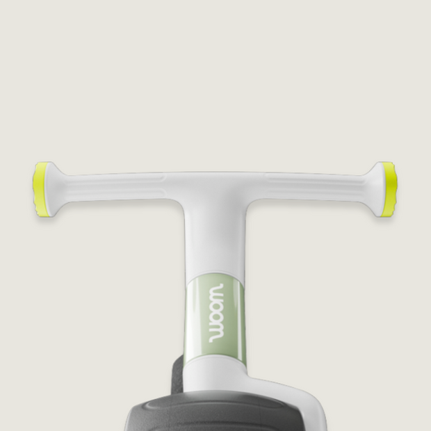 Woom wow loopfiets - kleur Soft sprout - Tiny Library