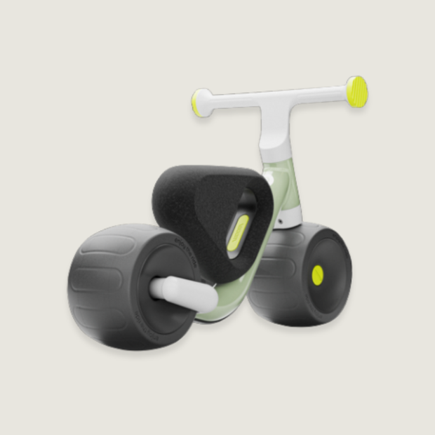 Woom wow loopfiets - kleur Soft sprout - Tiny Library