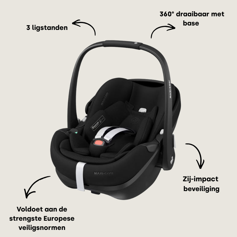 Maxi-Cosi Pebble 360 Pro2 autostoel  Tiny Library