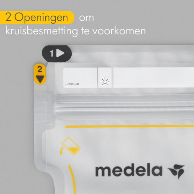 Medela breast milk storage bags with pouring spout (25 pcs)