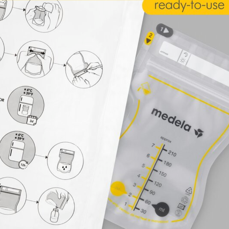 Medela breast milk storage bags with pouring spout (25 pcs)
