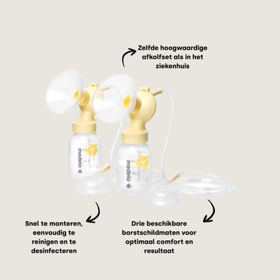 Medela Symphony afkolfspeelset voor kinderen (dubbel) - Tiny Library - USPS