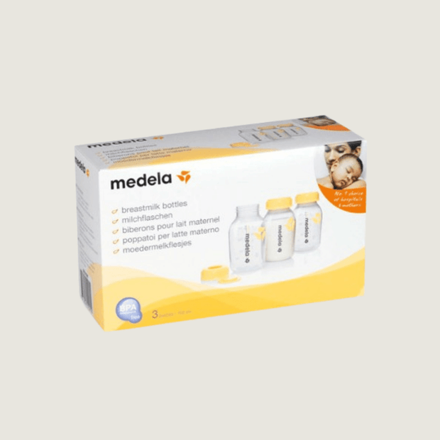Medela breast milk bottles (3 pieces)