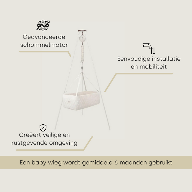 Moonboon Organic baby hammock