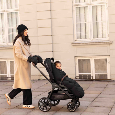 Nuna winterset inclusief wanten voetenzak en opbergtas - Tiny Library