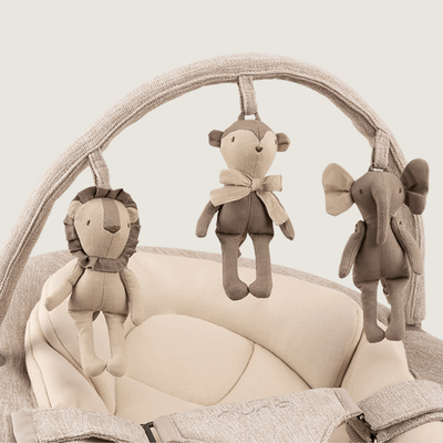 Nuna leaf Grow wipstoel Teddy - Tiny Library