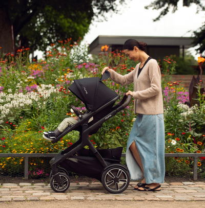 nuna demi grow stroller & sibling seat double stroller Nuna DEMI next twin seat stroller – Tiny Library