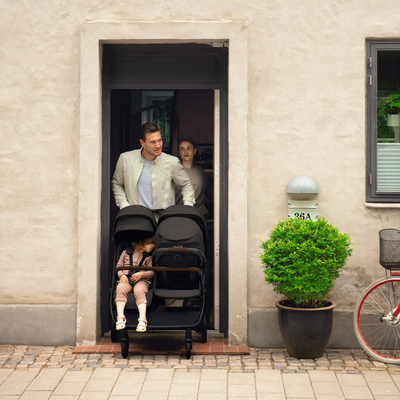 Nuna trvl dubl duo kinderwagen Tiny Library
