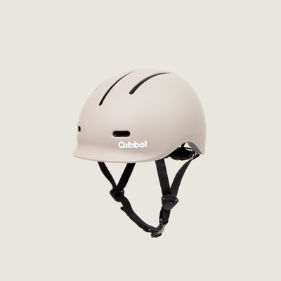 Qibbel kinderfietshelm - Grey - Tiny Library