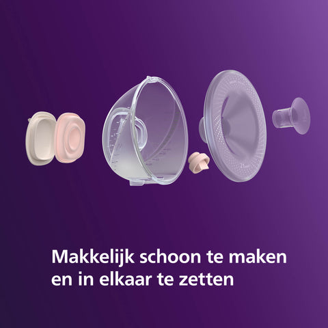 Philips Avent handsfree borstkolf - borschild small - Tiny Library