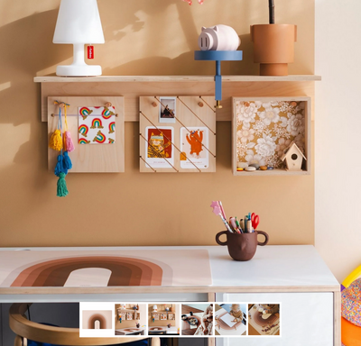 Eeveve Bureaumat/XXL PLace mat - Tiny Library