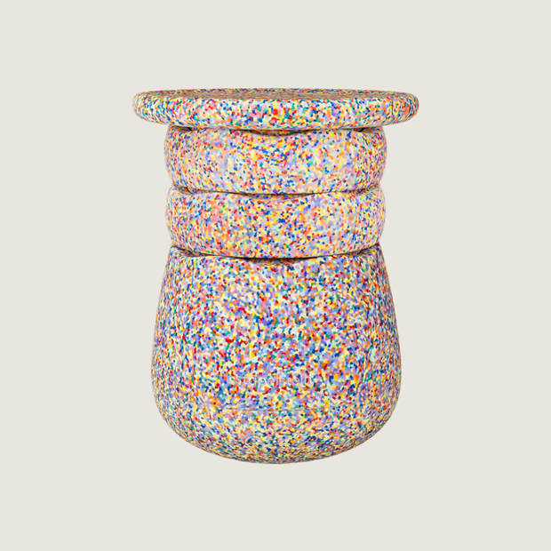 Stapelstein Dynamic Base Super Confetti - Tiny Library