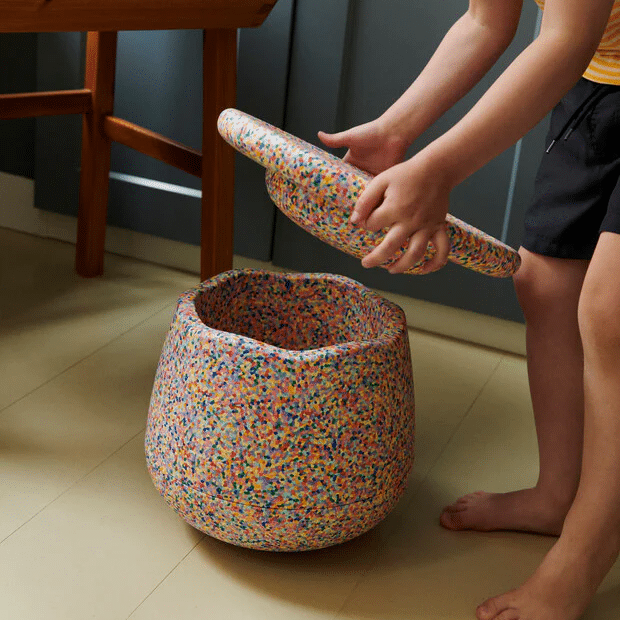 Stapelstein Dynamic Base Super Confetti - Tiny Library