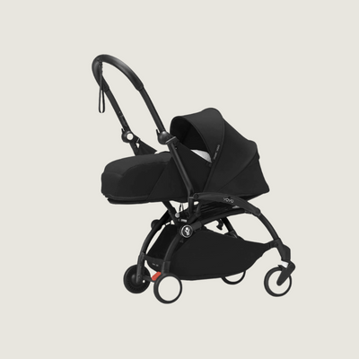 Stokke Yoyo 0 + kinderwagen Black - Tiny Library