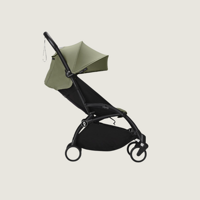 Stokke Yoyo 0 + kinderwagen Olive - Tiny Library